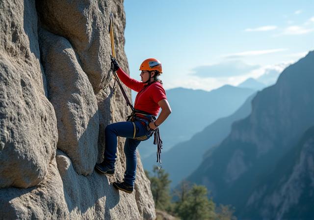 Escalada guiada nas montanhas de MG